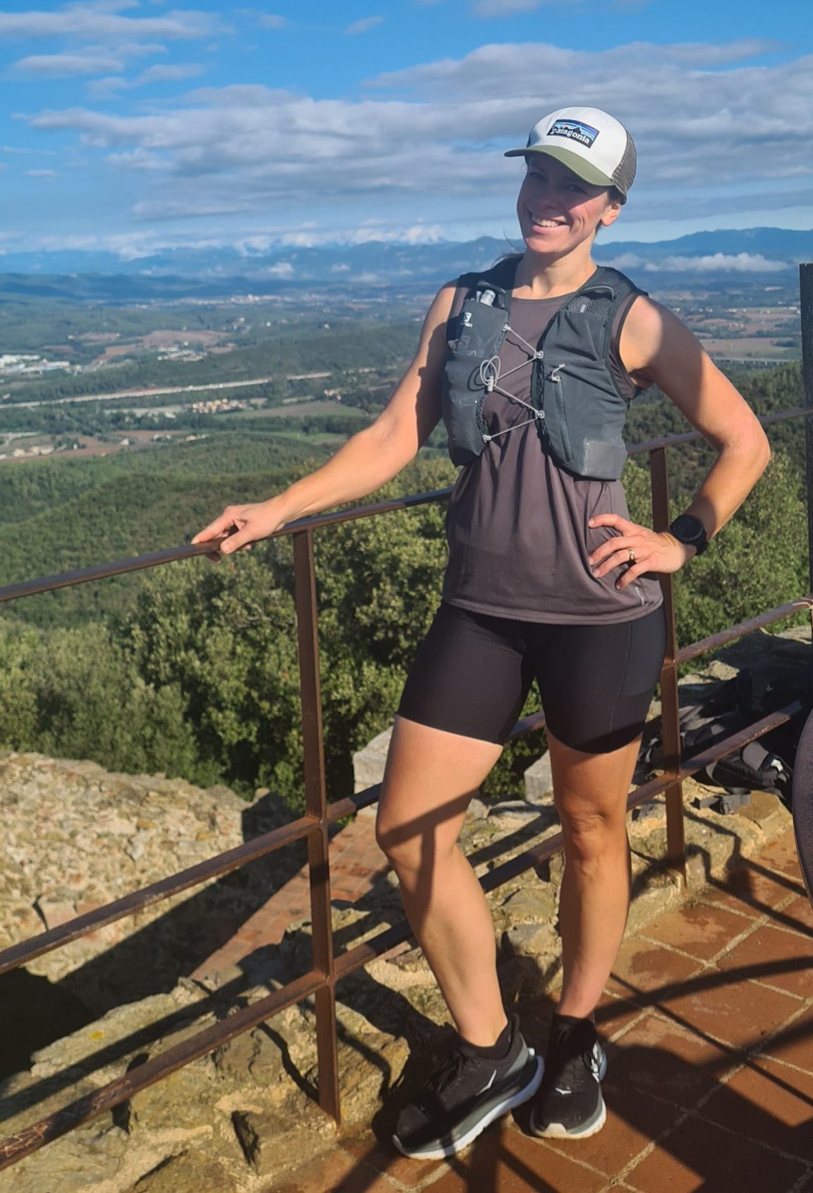 Cecile trailrunnen sportieve bourgondiër Girona