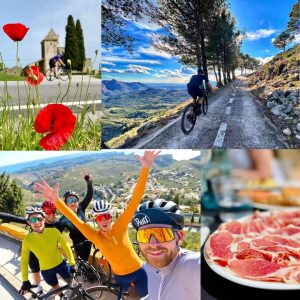 Tapas cerveza en fietsen Spanje wielrennen