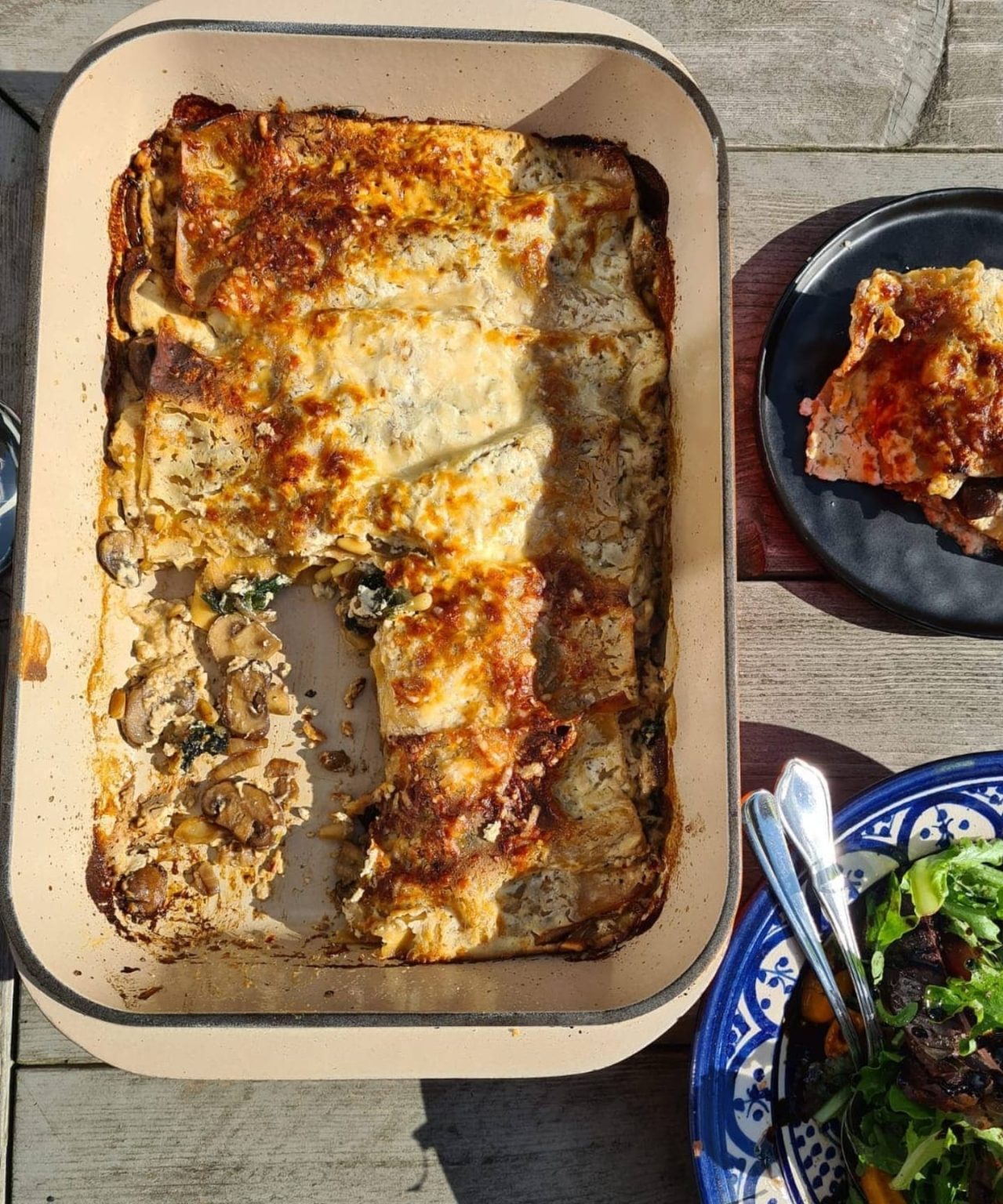 Vegetarische lasagne - Sportieve Bourgondiër